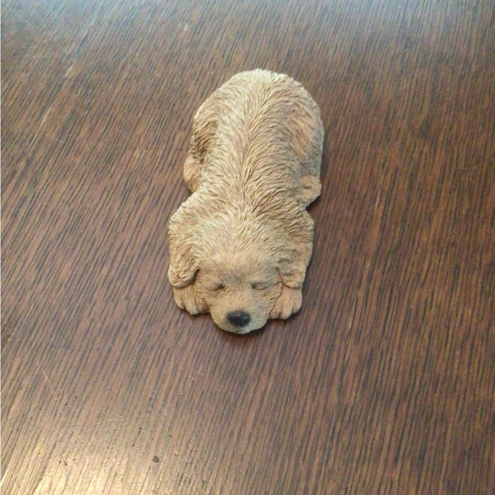 Sandicast Snoozer Dog Figurine